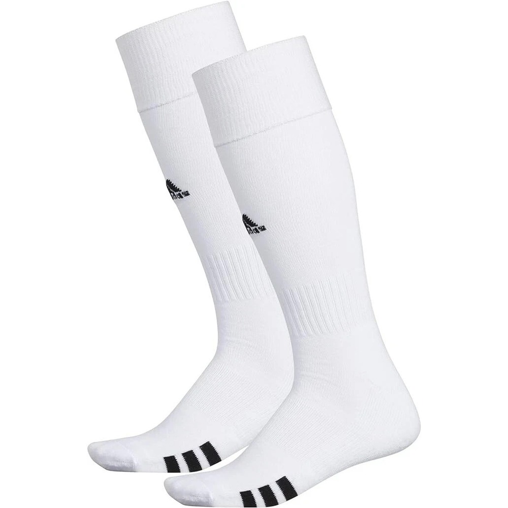 Adidas White, Multi Sport, OTC Socks,‎ 3 Packs Youth Shoe Size: 13C-4Y (6 pairs)